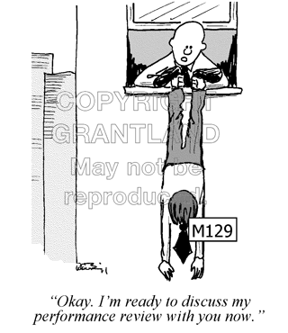 performance review cartoons M129