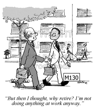 retirement cartoons M130