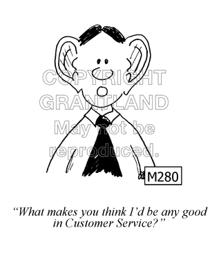 customer satisfaction cartoons M280