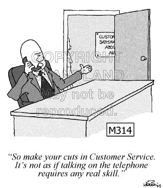 customer satisfaction cartoons M314