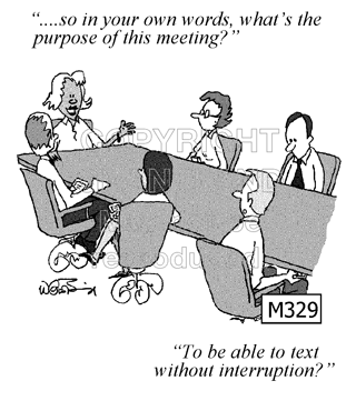 meeting cartoons M329