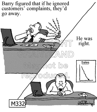 customer satisfaction cartoons M332