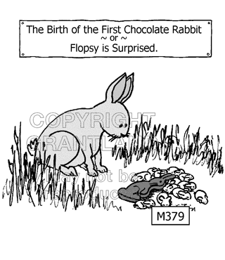 Easter cartoons M379