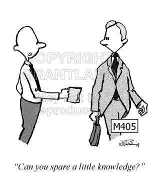 knowledge management cartoons M405