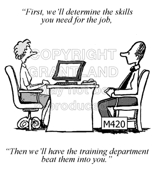 training cartoons M420