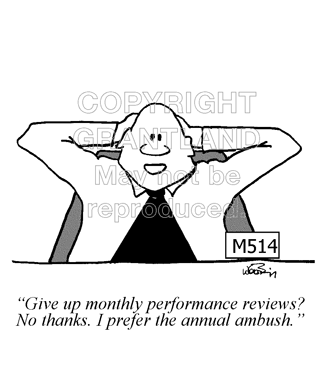 performance review cartoons M514
