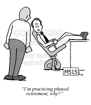 retirement planning cartoons M515